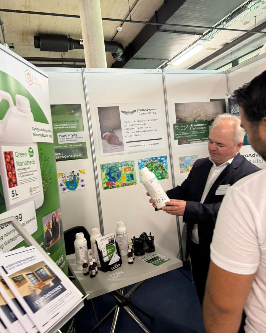 A Green Inno Solutions standja szakkiállításon: a Green Nanoherb bemutatása